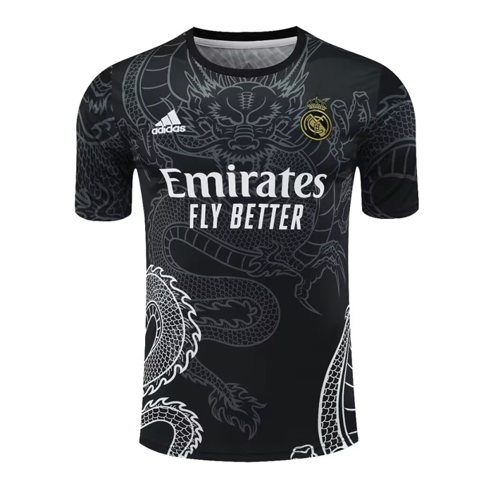 Camiseta de Entrenamiento Real Madrid Dragon 24-25 Negro
